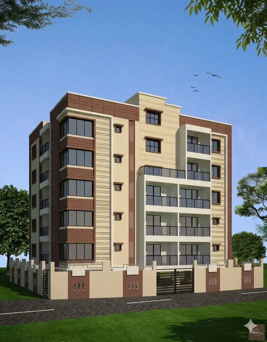Complete house construction project by Subudhi Nirman in Bhubaneswar
